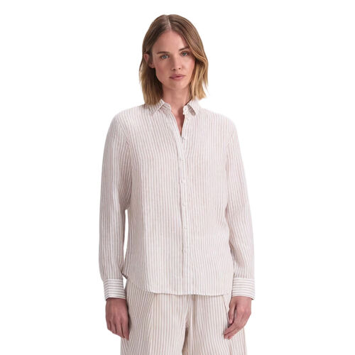 Sportscraft Dahlia Stripe Linen Shirt